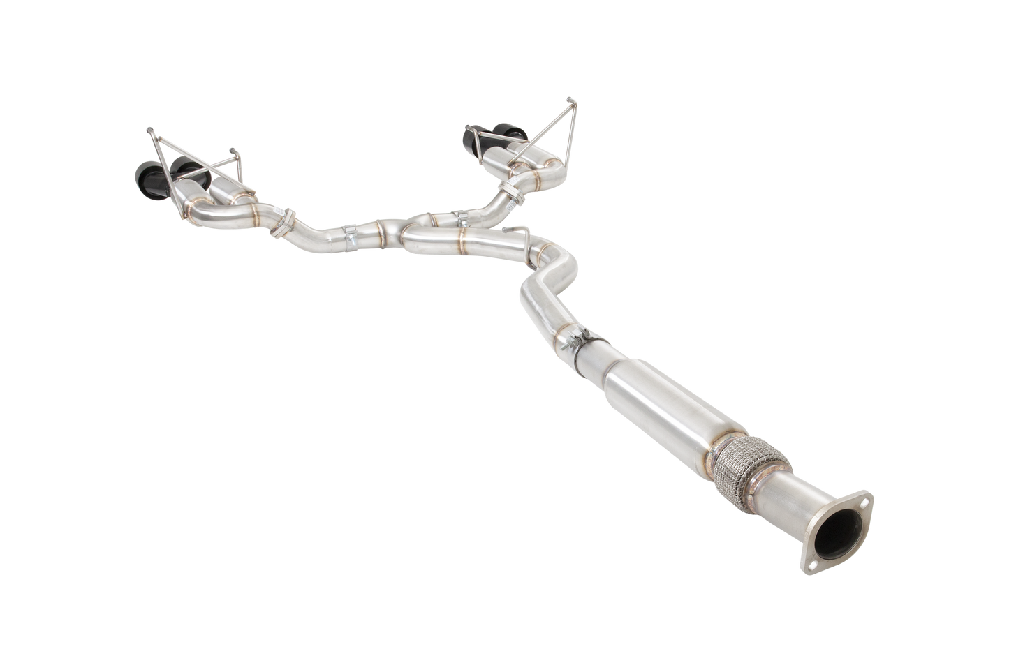 Subaru WRX STI G3 VA Sedan Race Cat Back Exhaust with Black Tips