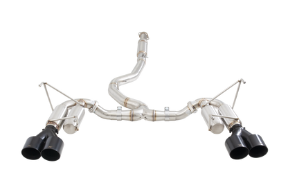 Subaru WRX STI G3 VA Sedan Race Cat Back Exhaust with Black Tips