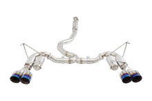 Subaru WRX STI G3 VA Sedan Race Cat Back Exhaust with Burnt Blue Tips
