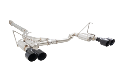 Subaru WRX Sedan VB Race Cat Back Exhaust System with Black Tips