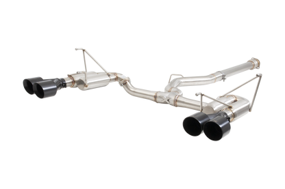 Subaru WRX Sedan VB Race Cat Back Exhaust System with Black Tips