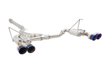 Subaru WRX Sedan VB Race Cat Back Exhaust System with Burnt Blue Tips