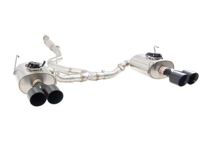 Subaru WRX / STI G3, VA Sedan Varex WR Valved Cat Back Exhaust with Black Tips