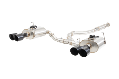 Subaru WRX / STI G3, VA Sedan Varex WR Valved Cat Back Exhaust with Black Tips
