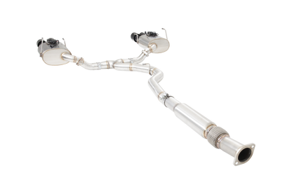 Subaru WRX / STI G3, VA Sedan Varex WR Valved Cat Back Exhaust with Black Tips