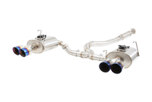 Subaru WRX / STI G3, VA Sedan Varex WR Valved Cat Back Exhaust with Burnt Blue Tips