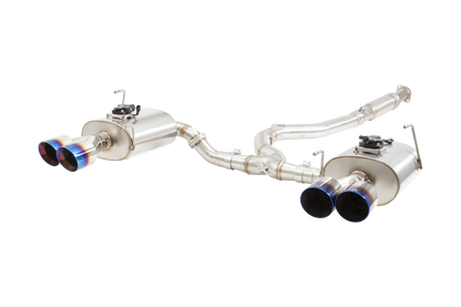 Subaru WRX / STI G3, VA Sedan Varex WR Valved Cat Back Exhaust with Burnt Blue Tips