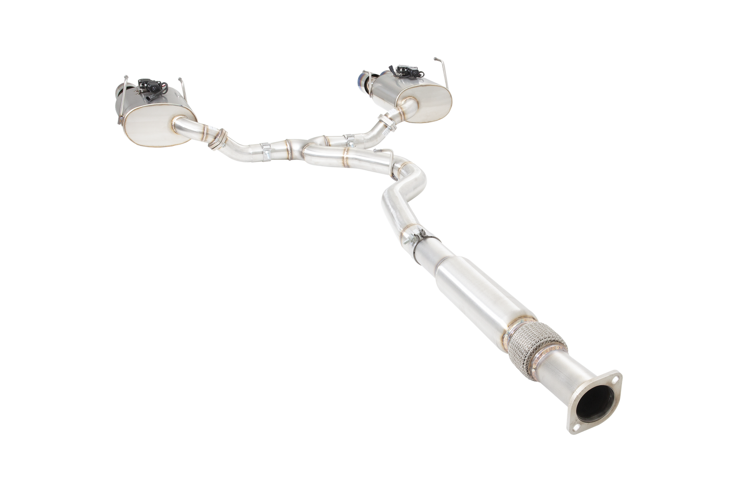 Subaru WRX / STI G3, VA Sedan Varex WR Valved Cat Back Exhaust with Burnt Blue Tips