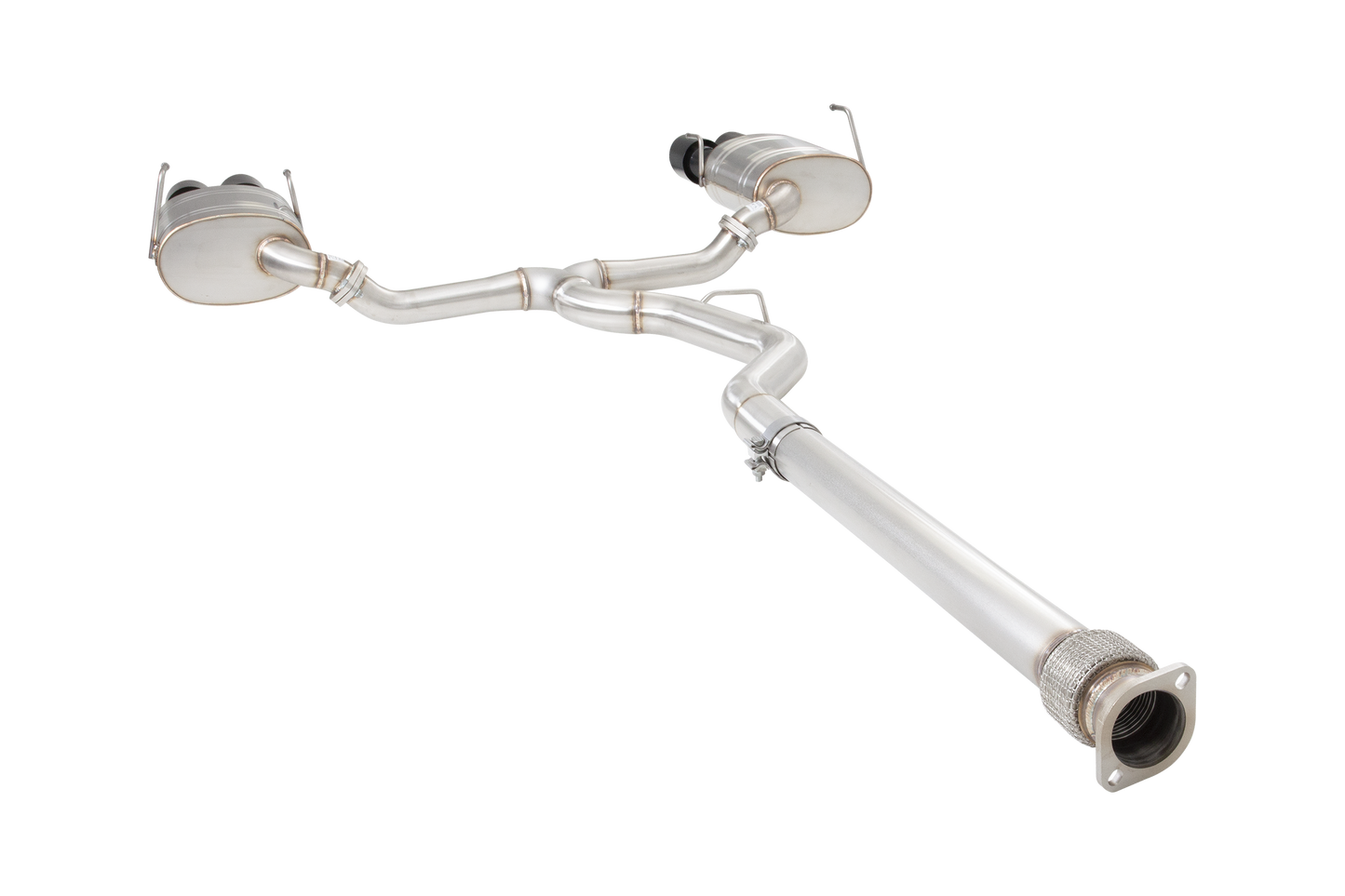Subaru WRX Sedan VB Cat Back Exhaust System with Black Tips
