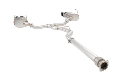 Subaru WRX Sedan VB Cat Back Exhaust System with Black Tips