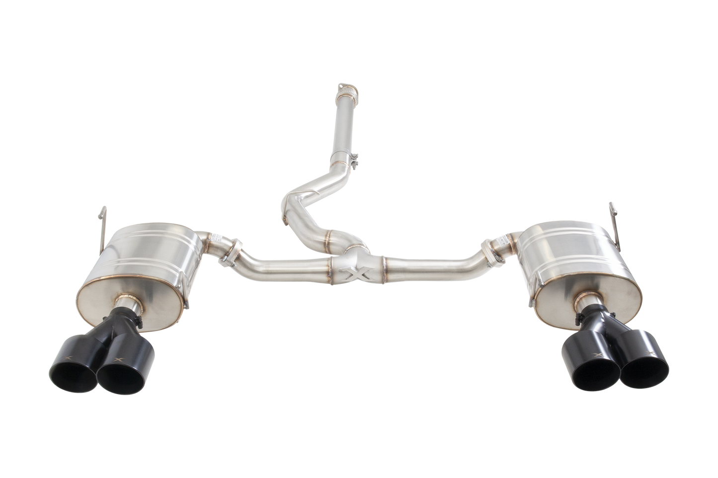 Subaru WRX Sedan VB Cat Back Exhaust System with Black Tips