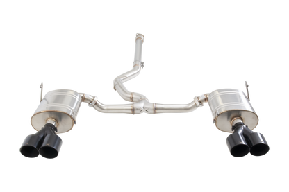 Subaru WRX Sedan VB Cat Back Exhaust System with Black Tips