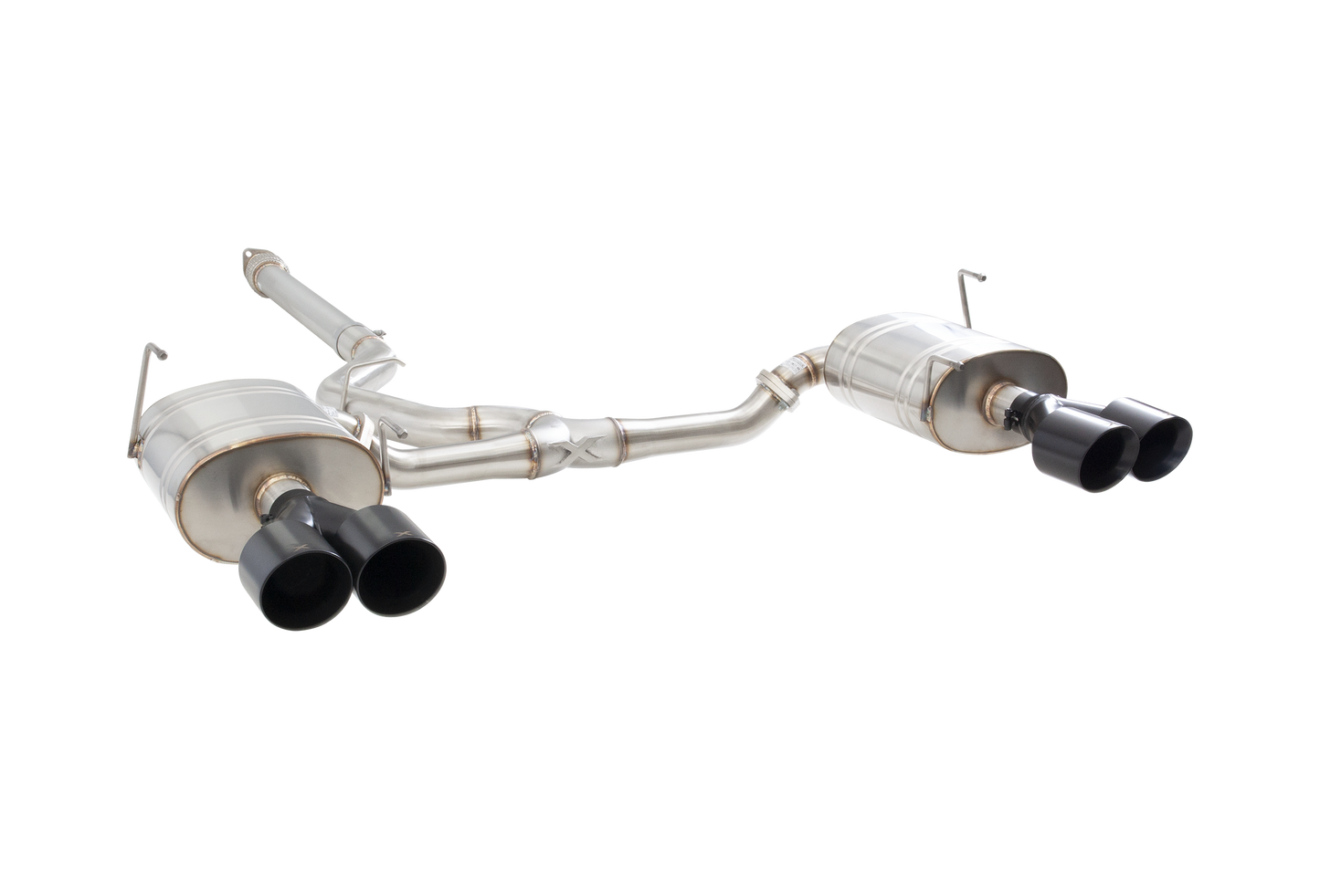 Subaru WRX Sedan VB Cat Back Exhaust System with Black Tips