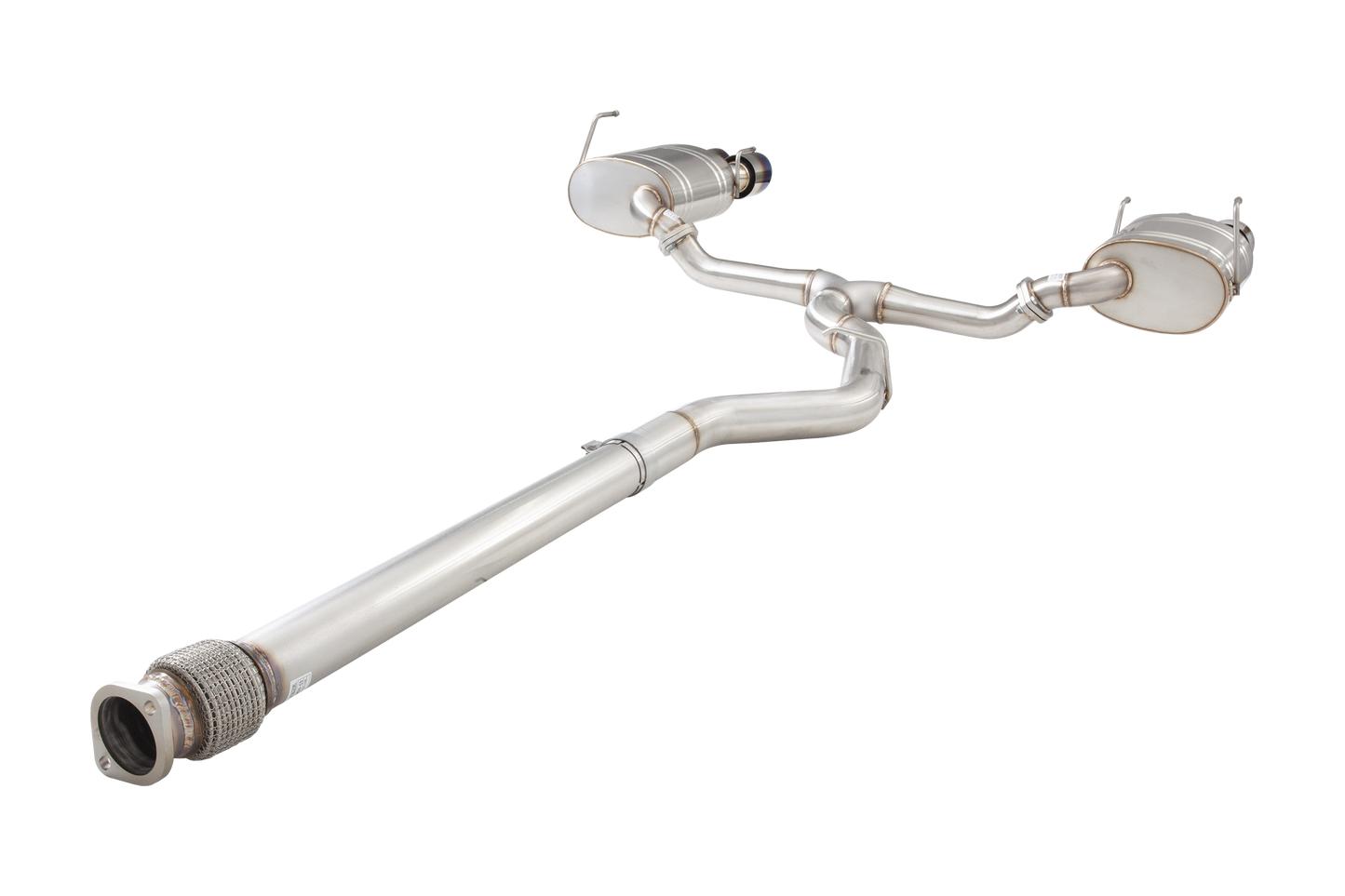 Subaru WRX Sedan VB Cat Back Exhaust System with Burnt Blue Tips