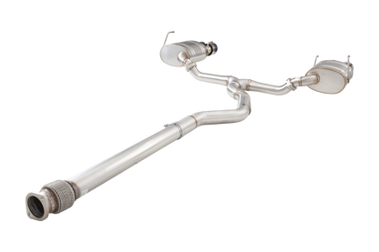 Subaru WRX Sedan VB Cat Back Exhaust System with Burnt Blue Tips