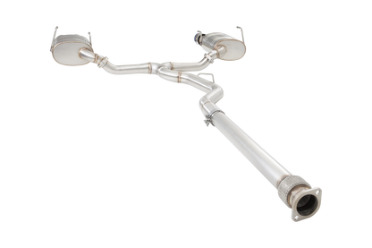 Subaru WRX Sedan VB Cat Back Exhaust System with Burnt Blue Tips