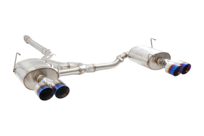 Subaru WRX Sedan VB Cat Back Exhaust System with Burnt Blue Tips