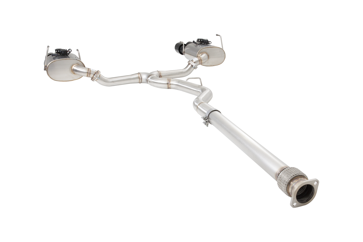 SUBARU WRX SEDAN VB Varex WR Valved Cat Back Exhaust System with Black Tips