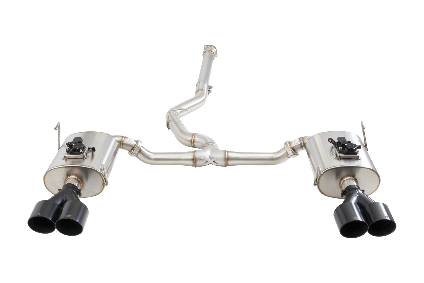 SUBARU WRX SEDAN VB Varex WR Valved Cat Back Exhaust System with Black Tips