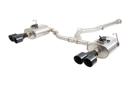 SUBARU WRX SEDAN VB Varex WR Valved Cat Back Exhaust System with Black Tips