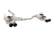 SUBARU WRX SEDAN VB Varex WR Valved Cat Back Exhaust System with Burnt Blue Tips
