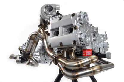 RCM Motorsport V-Band Rotated Turbo Pipework Kit-Precision Turbo Fitment-2001-2007 Impreza