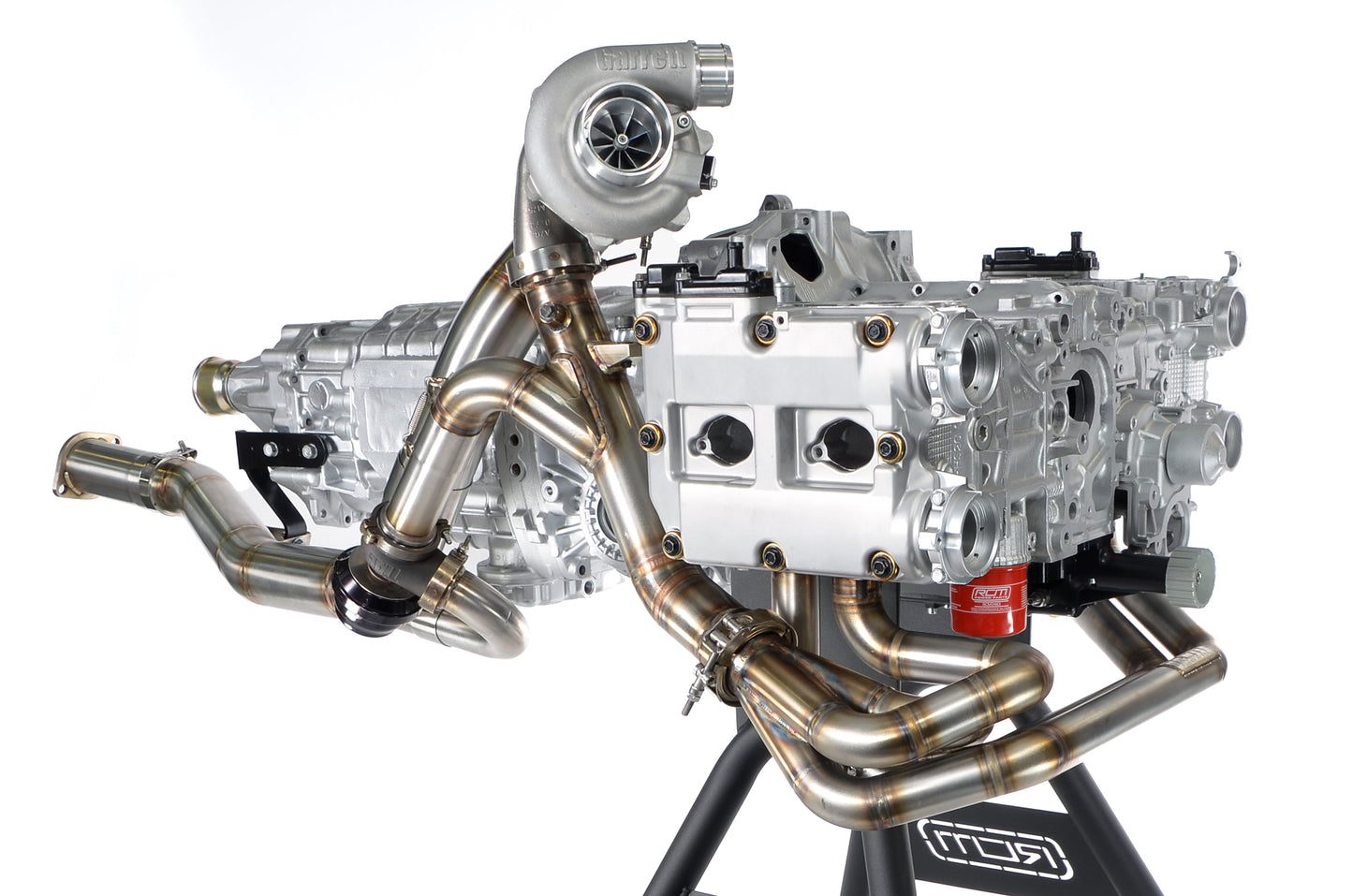 RCM Motorsport V-Band Rotated Turbo Pipework Kit-Precision Turbo Fitment-2008-2013 Impreza