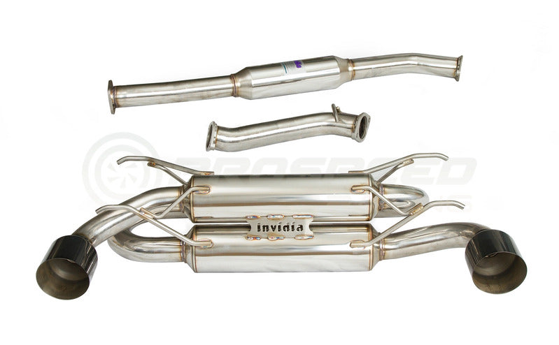 Invidia R400 "Signature Edition" 70mm Cat Back Exhaust w/Black Tips - Subaru BRZ & Toyota 86 12-21, 22+ 12-21