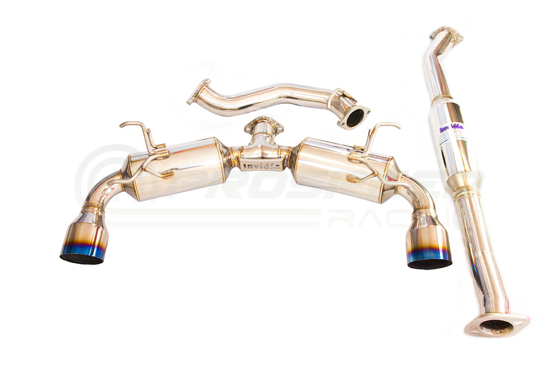 Invidia N2 70mm Cat Back Exhaust w/Ti Tips - Subaru BRZ & Toyota 86 12-21, 22+