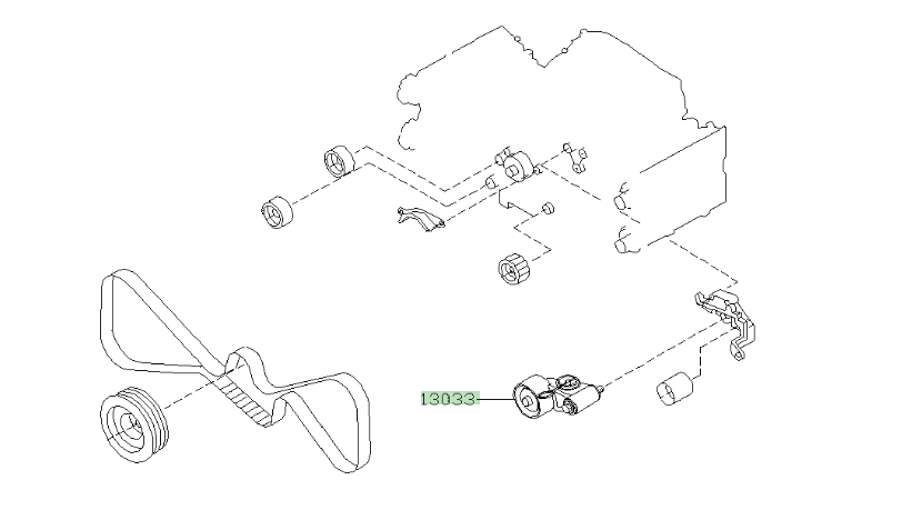 RCM Upgraded Timing Belt Tensioner 1996+