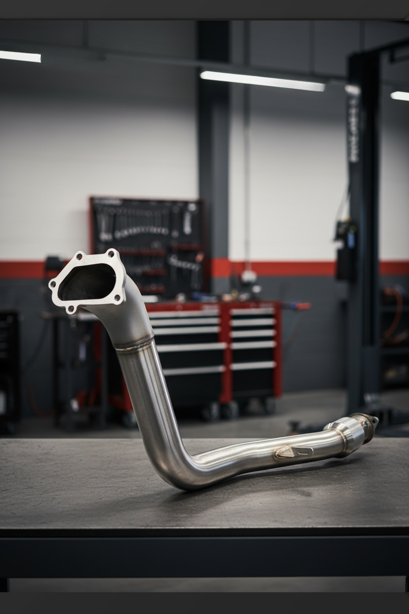 Cobb Turbo Back Exhaust with Korsh Down Pipe - 11-21 STI / 11-14 WRX