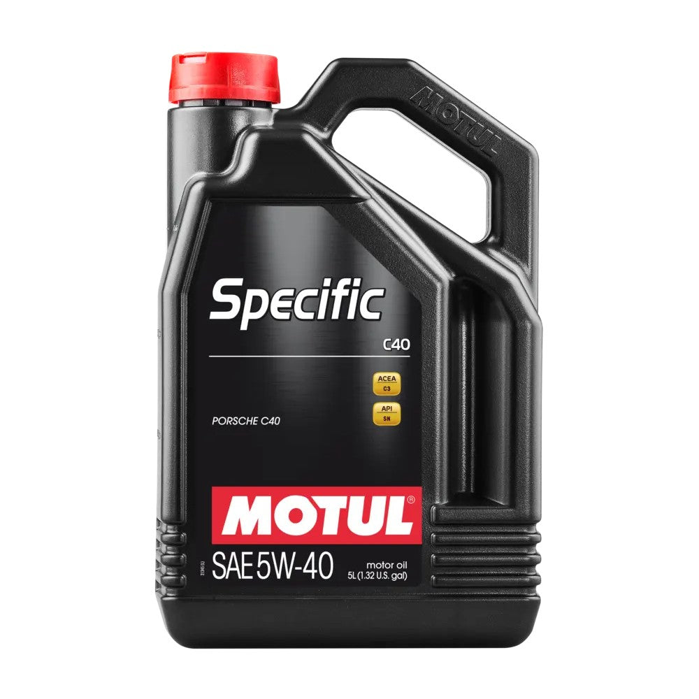 Motul Specific C40 – 100% Synthetic Oil for Porsche Performance