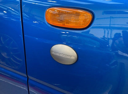 Prodrive P1 Titanium Wing Badges (Pair)