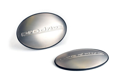 Prodrive P1 Titanium Wing Badges (Pair)