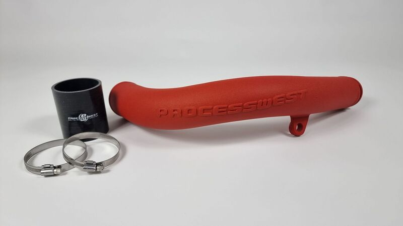 2022+ WRX charge pipe kit red (suits factory intercooler and PW intercooler)