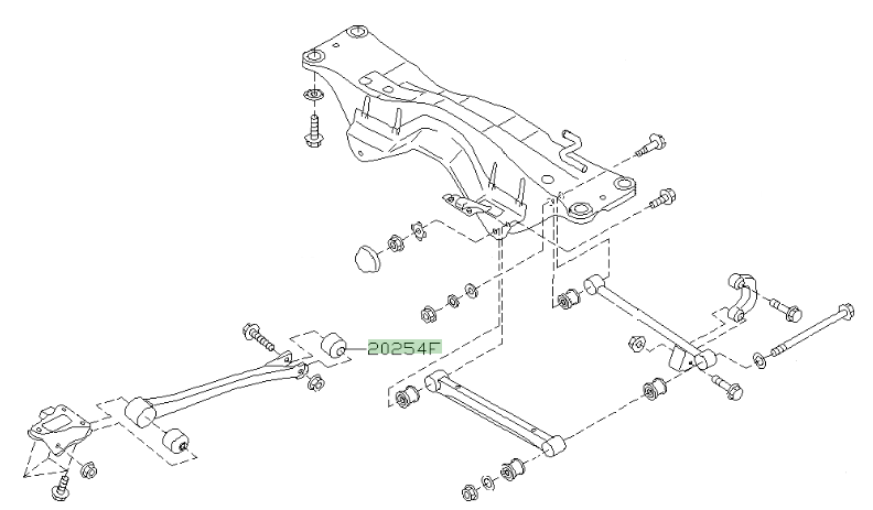 Subaru Impreza Rear Axle Bush Extractor & Installer
