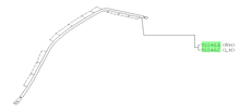 Subaru Impreza GC8 Roof Trim 1992-2000