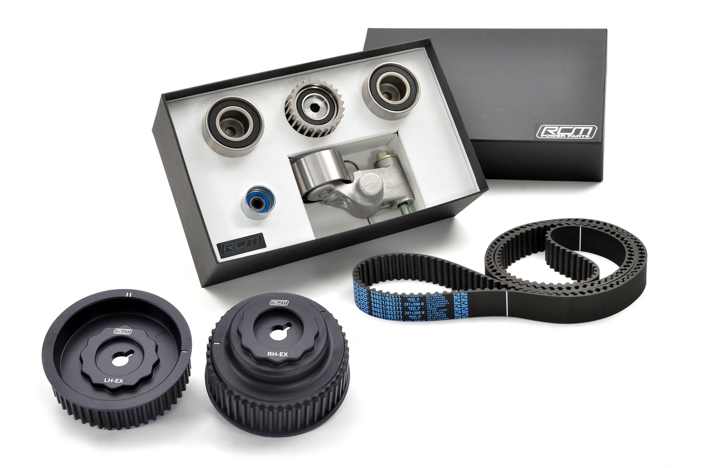 RCM - Dayco Timing Belt Kit & RCM Alloy Camshaft Pulley Upgrade Kit 99-02MY EJ20/22/25