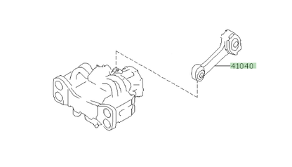 STI Group N Engine Pitching Stopper Brace