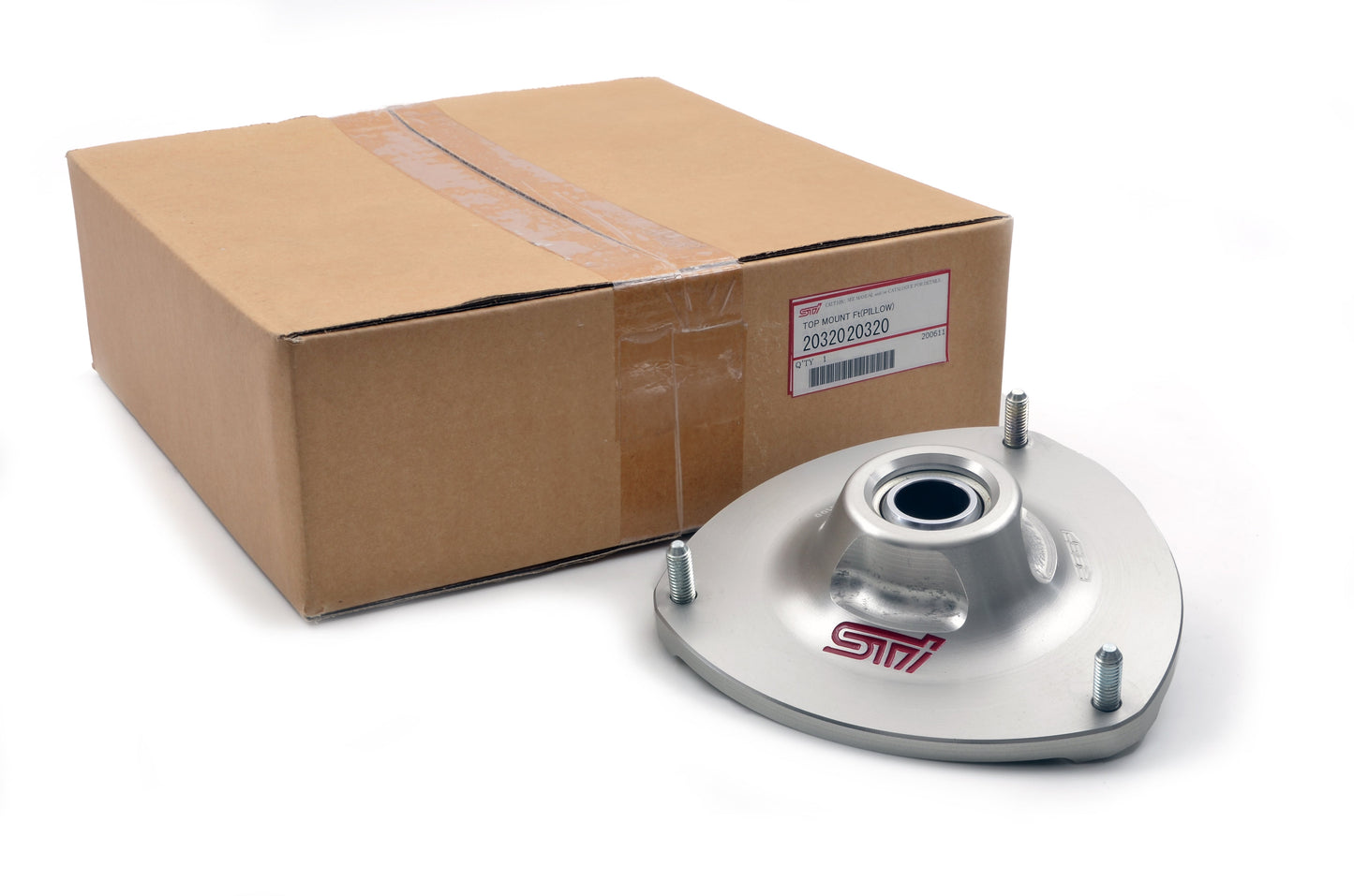 STI Alloy Spherical Bearing Group N Front Strut Top Mount 2008+ Pair