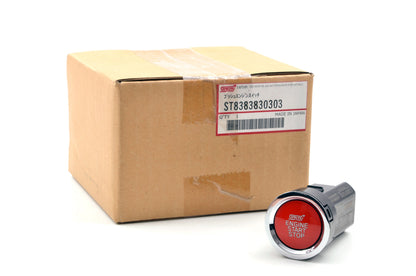 STI JDM Red Push Button Start - BRZ