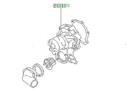 RCM Aftermarket Waterpump