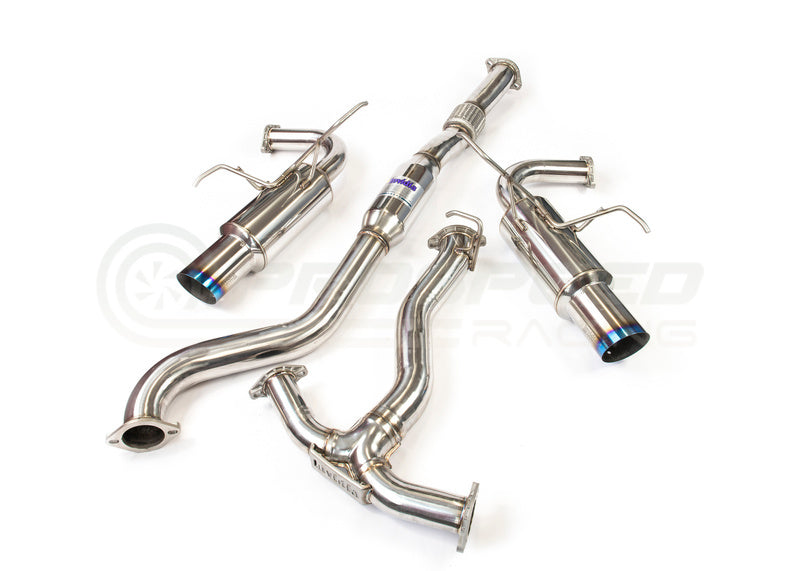 Invidia N1 Turbo Back Exhaust w/Ti Tips - Subaru WRX 08-14/STI 08-21/Forester XT SH 08-13