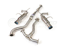 Invidia N1 Turbo Back Exhaust w/Ti Tips - Subaru WRX 08-14/STI 08-21/Forester XT SH 08-13