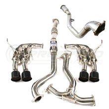 Invidia R400 "Signature Edition" Turbo Back Exhaust w/Black Tips - Subaru WRX 11-14/STI 11-21