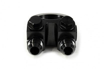 RCM Black Series Dual Port Angled Thermostatic Oil Sandwich Plate