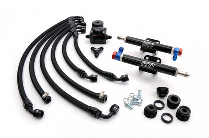RCM V1/2 TOP FEED FUEL RAIL CONVERSION KIT / ROTATED TURBO