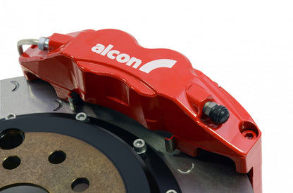 RCM / ALCON Rear 4 Pot Brake Kit Black 343mm