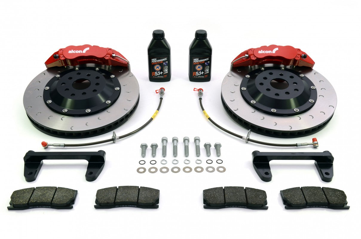 RCM / ALCON 6 Pot Front Brake Kit Red 365mm