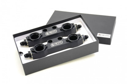 RCM Side Feed Parallel Billet Fuel Rail Pair V5 - V6